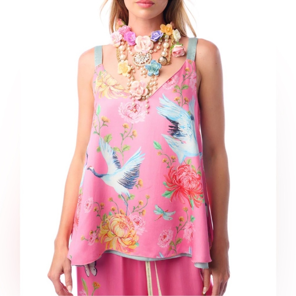Aratta THE LEGEND OF THE CRANE REVERSIBLE CAMI, NWT, L, $159MSRP
$129 $159